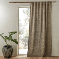 Штора Из льна и хлопка Zoya 140 x 350 см бежевый AM.PM  фото, kupilegko.ru